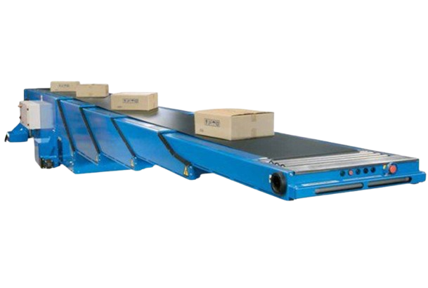 Telescopic belt conveyor