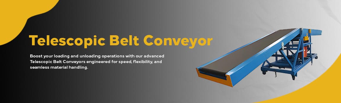 Telescopic belt conveyor