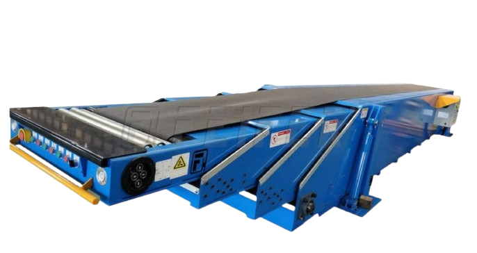 Telescopic belt conveyor